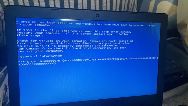 中山笔记本蓝屏反复重启？强王电脑手把手排查，解决90%同类故障