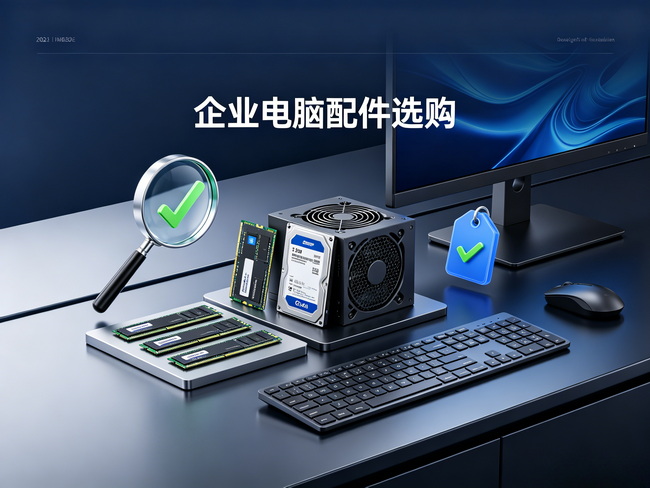 2026企业办公配件选购新标准！内存/固态/电源/外设精准避坑